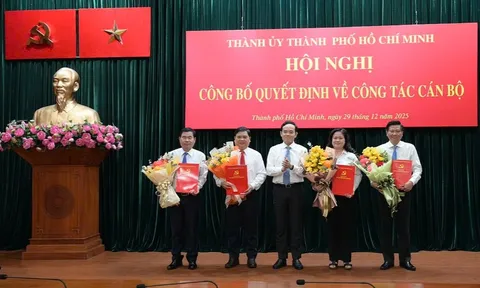 Bổ nhiệm nhân sự lãnh đạo mới tại TP.HCM và Tây Ninh