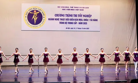 Khóa 1 Tài năng Học viện Múa Việt Nam khép lại kỳ thi tốt nghiệp