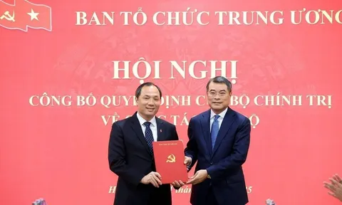 Ông Hoàng Trung Dũng làm Phó trưởng Ban Tổ chức Trung ương