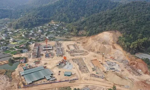 Chạy đua tiến độ trên công trường Trường Liên cấp Thanh Nưa