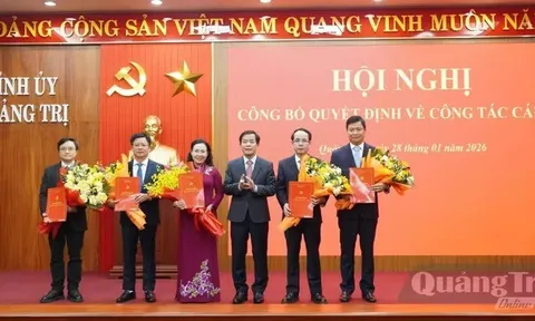 Bổ nhiệm nhân sự lãnh đạo mới tại Thanh Hoá, Quảng Trị