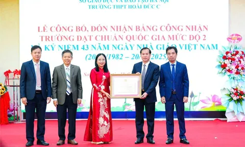 Trường THPT Hoài Đức C – Mùa xuân của một hành trình bền bỉ