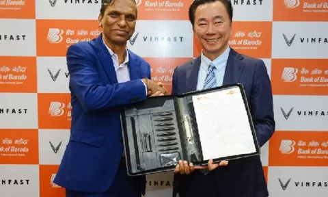 VinFast Ấn Độ hợp tác cùng Bank of Baroda triển khai giải pháp tài trợ hóa đơn cho đại lý