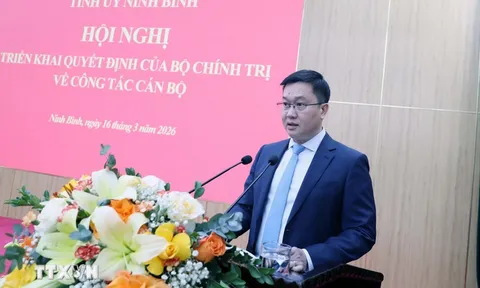 Ông Trần Đăng Quỳnh làm Phó Bí thư Tỉnh ủy Ninh Bình