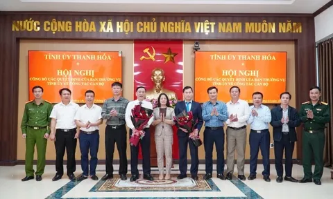 Thanh Hoá, Điện Biên bổ nhiệm nhân sự lãnh đạo mới