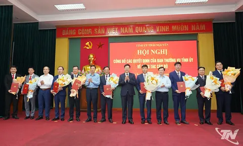 Bổ nhiệm nhân sự lãnh đạo mới tại Thái Nguyên, Tuyên Quang