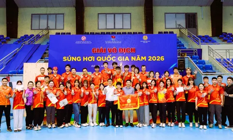 Hà Nội nhất toàn đoàn Giải Vô địch súng hơi quốc gia 2026