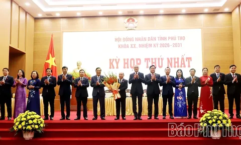 Phú Thọ có tân Chủ tịch UBND, HĐND tỉnh