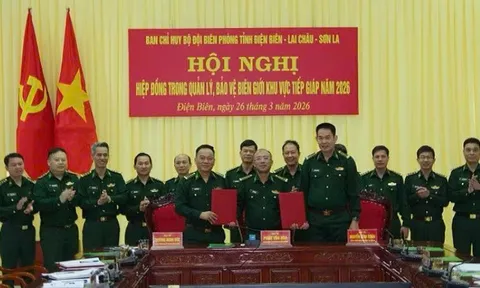 Tăng cường phối hợp quản lý, bảo vệ biên giới tiếp giáp giữa ba tỉnh Tây Bắc