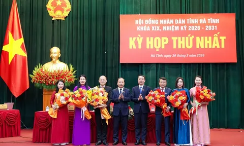 Hà Tĩnh bầu các chức danh chủ chốt UBND, HĐND tỉnh