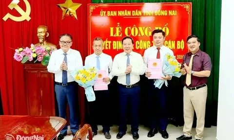 Bổ nhiệm nhân sự lãnh đạo mới tại Đồng Nai và Cà Mau