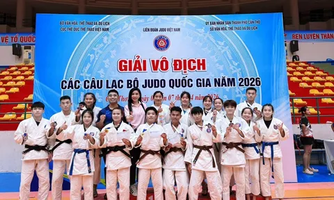 Cần Thơ: Sôi nổi và đặc sắc Giải vô địch các câu lạc bộ Judo quốc gia năm 2026