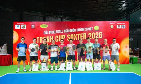 Sôi động cùng Giải Pickleball Ngô Quốc Huỳnh tranh cup Soxter 2026