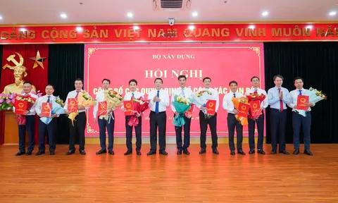 Bộ Xây dựng điều động, bổ nhiệm 11 cán bộ lãnh đạo chủ chốt