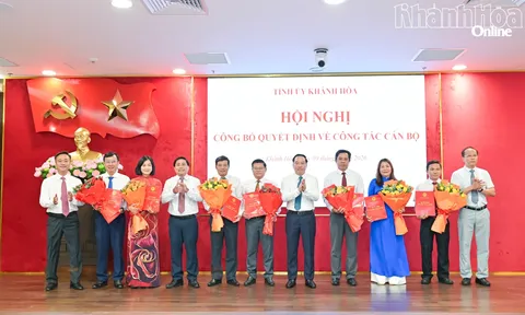 Khánh Hoà điều động, bổ nhiệm 14 lãnh đạo sở, ngành