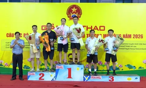Thành công tốt đẹp Giải Tennis và Pickleball Viện Kiểm sát nhân dân tối cao mở rộng, thúc đẩy giao lưu và gắn kết ngành Kiểm sát