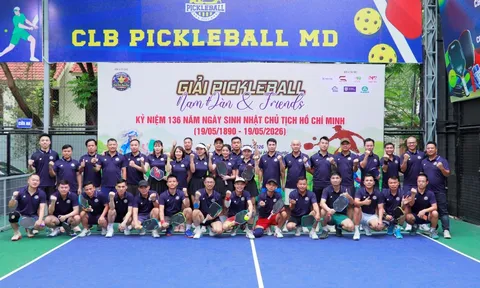 Giải Pickleball Ngôi Sao Nam Đàn & Friends tạo sân chơi kết nối người yêu thể thao tại Hà Nội