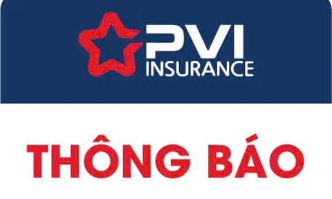 Công ty Bảo hiểm PVI Bắc Trung Bộ - Thông báo mất ấn chỉ năm 2025 ( Lần 2 )