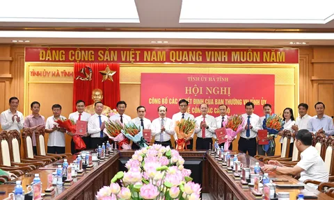 TP.HCM, Hà Tĩnh kiện toàn nhân sự, bổ nhiệm lãnh đạo cấp cao