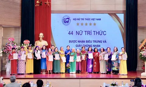 44 nữ trí thức tiêu biểu được vinh danh trong dấu mốc 15 năm phát triển của Hội Nữ trí thức Việt Nam