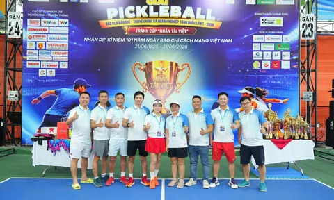 Wika tiếp sức hơn 300 vận động viên yêu Pickleball tranh tài
