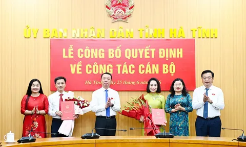 Loạt nhân sự lãnh đạo mới được bổ nhiệm tại Quảng Ninh, Hà Tĩnh và Lạng Sơn