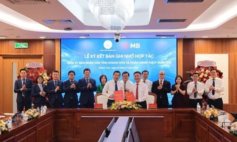 Hợp tác giữa MB và Khánh Hòa: Huy động nguồn lực tài chính, thúc đẩy phát triển các lĩnh vực kinh tế trọng điểm
