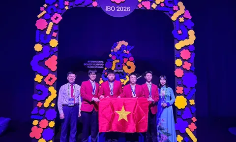 Việt Nam giữ vững vị trí các nhóm dẫn đầu tại Olympic Sinh học quốc tế 2026