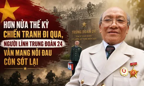 Chiến tranh đi qua người lính Trung đoàn 24 vẫn mang nỗi đau còn sót lại
