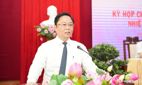Ông Lê Trí Thanh được bầu làm Chủ tịch UBND TP. Huế