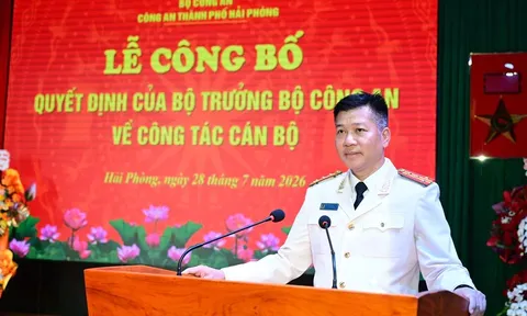 Đại tá Nguyễn Bình Khánh làm Phó Giám đốc Công an TP. Hải Phòng