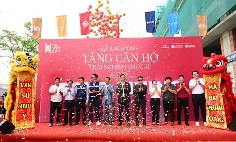 Bộ 3 chủ đầu tư khởi công tầng căn hộ trải nghiệm thực tế tại Dự án The Win City