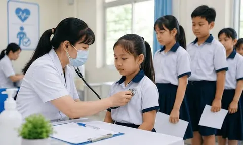 2,2 triệu trẻ em Hà Nội sẽ được kiểm tra sức khỏe miễn phí trong tháng 8