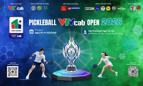 VTVcab OPEN 2026: Hội tụ đỉnh cao, kiến tạo giá trị cho Pickleball Việt Nam