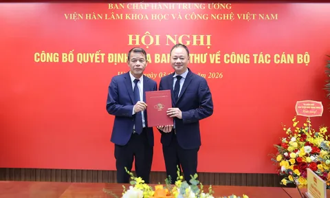 Tiến sĩ 53 tuổi làm Phó Chủ tịch Viện Hàn lâm Khoa học và Công nghệ