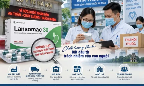 Hà Nội siết chất lượng thuốc: Từ lô thuốc dạ dày bị thu hồi đến trách nhiệm của người hành nghề dược