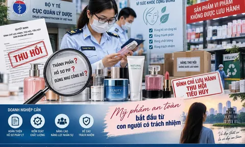 Hàng loạt mỹ phẩm bị thu hồi: “Lỗ hổng” hồ sơ và bài toán chất lượng nhân lực doanh nghiệp