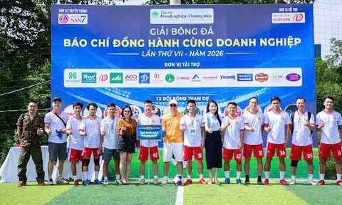 Khai mạc Giải bóng đá “Báo chí đồng hành cùng Doanh nghiệp” lần VII: Lan tỏa tinh thần kết nối từ sân cỏ