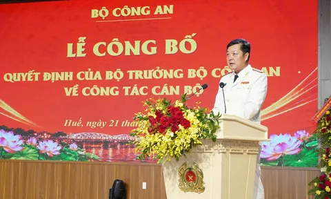 Đại tá Nguyễn Đình Dương giữ chức Giám đốc Công an TP. Huế