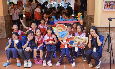 “Dệt Sắc Đan Mây” - học sinh thủ đô góp con chữ, trao gửi tri thức và yêu thương