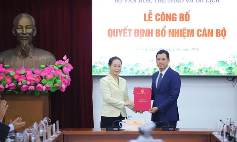 Điều động, bổ nhiệm lãnh đạo 5 Cục, Vụ thuộc Bộ Văn hoá, Thể thao và Du lịch