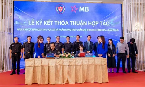 Ngân hàng Quân đội và Chi cục Hải quan Khu vực XIII ký kết hợp tác, đồng hành cùng doanh nghiệp xuất khẩu