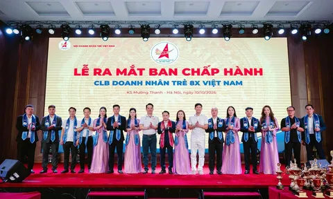 CLB Doanh nhân trẻ 8X Việt Nam ra mắt Ban Chấp hành nhiệm kỳ mới: Kết nối sức mạnh, khơi dậy khát vọng vươn tầm