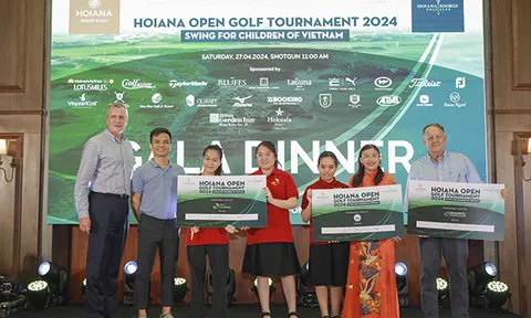 Hơn 100 golfer trong và ngoài nước đấu giải gây quỹ từ thiện vì trẻ em Việt Nam