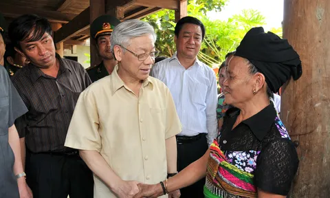 Tình cảm đặc biệt của Tổng Bí thư Nguyễn Phú Trọng với Bộ đội Biên phòng và đồng bào các dân tộc nơi biên giới
