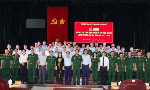 Ban Chỉ đạo 515 tỉnh Thừa Thiên Huế tổ chức Lễ đón Đội quy tập 192