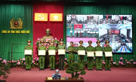 Công an tỉnh Thừa Thiên Huế: Hội nghị sơ kết công tác 6 tháng đầu năm 2024