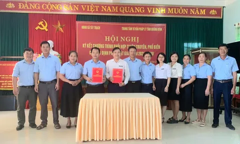 Quảng Bình: Hội nghị phối hợp tuyên truyền phố biến giáo dục pháp luật cho người dân