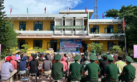 Nghĩa tình nơi biên giới biển ở Đồn Biên phòng Hải An