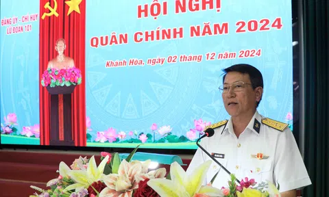 Lữ đoàn 101 Vùng 4 Hải quân tổ chức Hội nghị Quân chính năm 2024